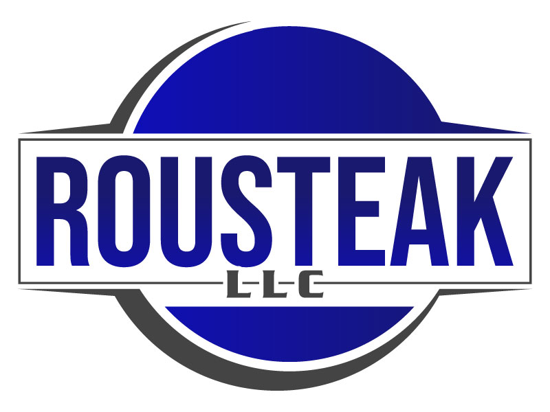 ROUSTEAK llc logo design by Gilate