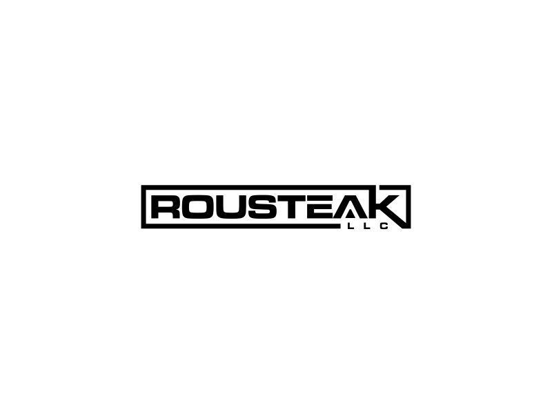 ROUSTEAK llc logo design by oke2angconcept