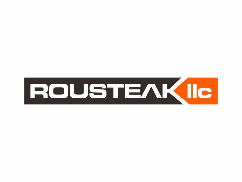 ROUSTEAK llc logo design by Lewung