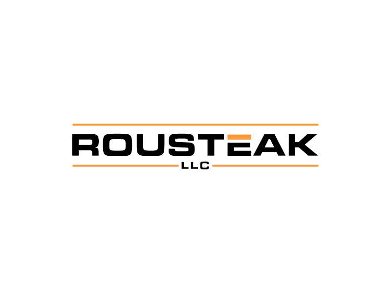ROUSTEAK llc logo design by hunter$