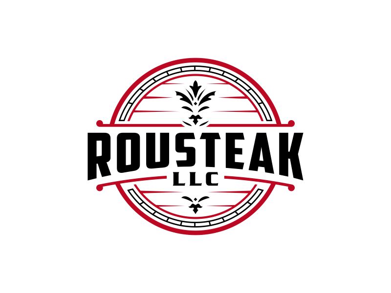 ROUSTEAK llc logo design by Galfine