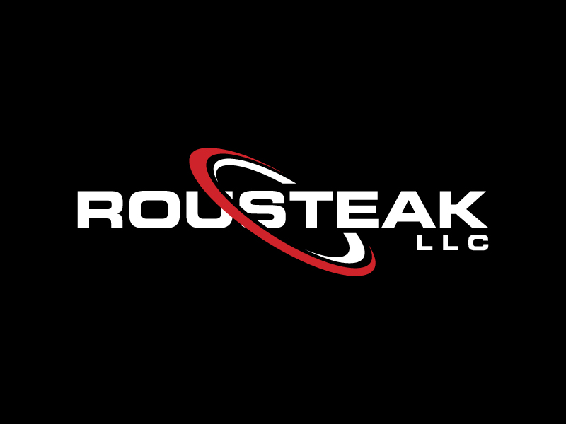 ROUSTEAK llc logo design by abss