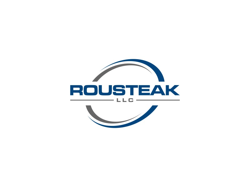 ROUSTEAK llc logo design by Gedibal