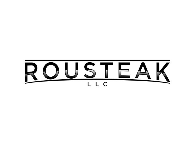 ROUSTEAK llc logo design by WhapsFord