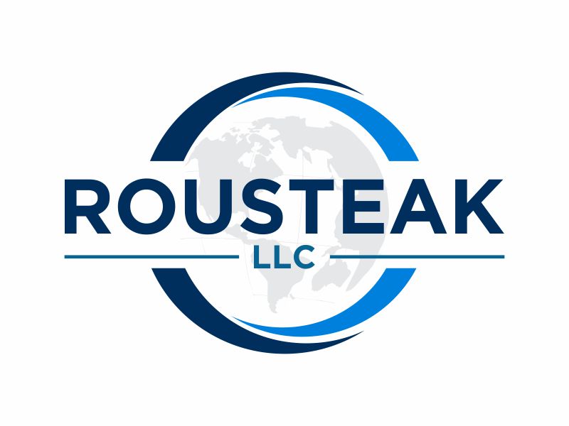 ROUSTEAK llc logo design by Greenlight