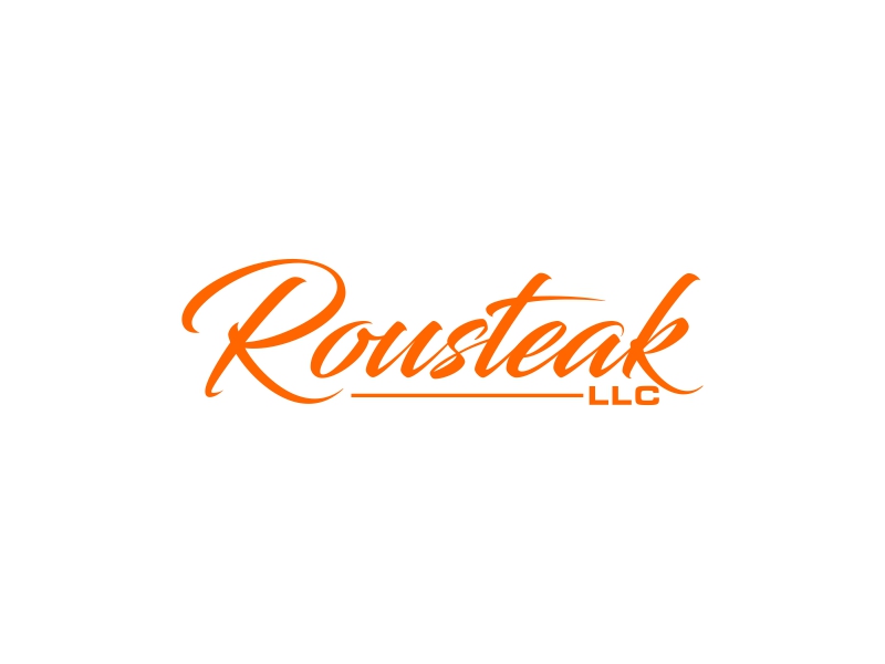 ROUSTEAK llc logo design by qqdesigns