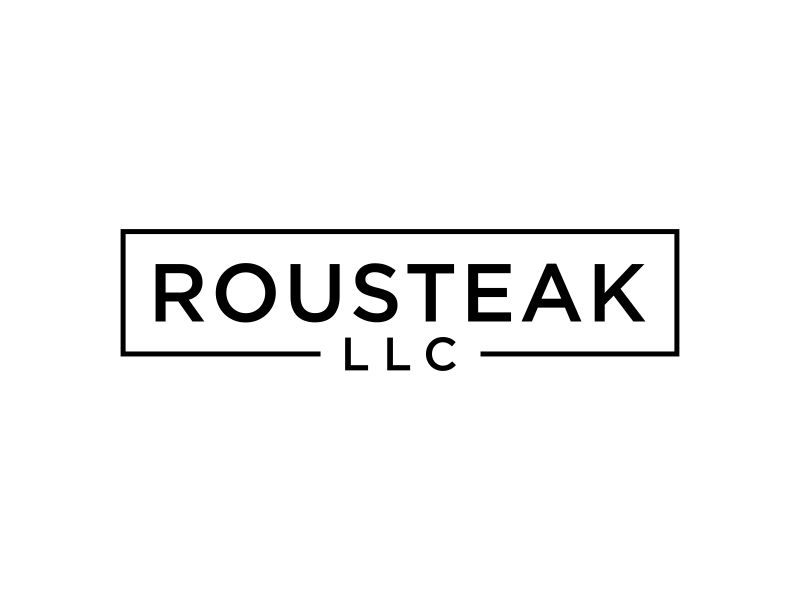 ROUSTEAK llc logo design by kozen