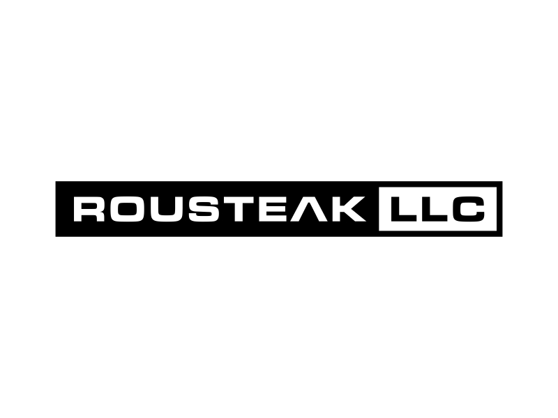 ROUSTEAK llc logo design by artery