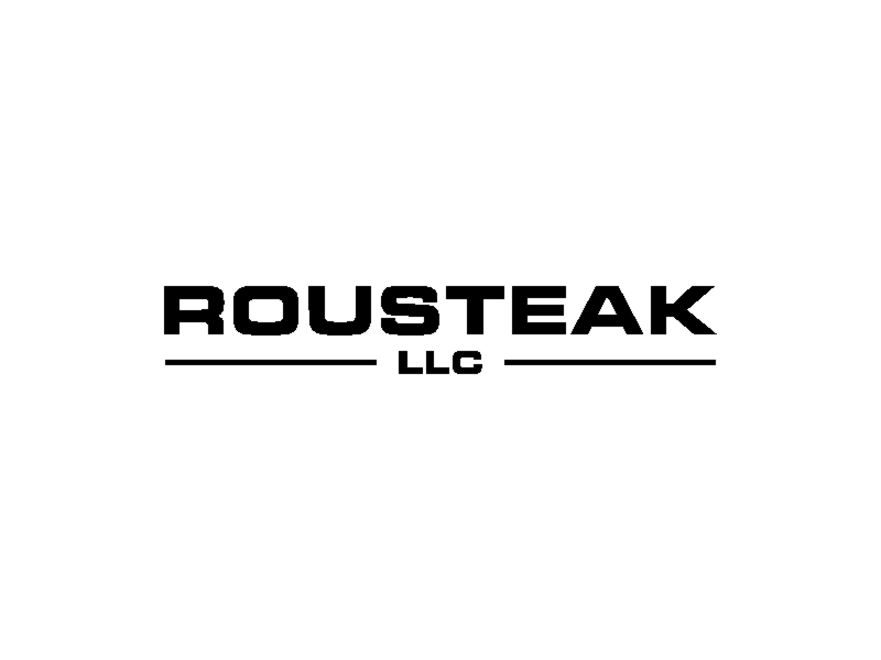 ROUSTEAK llc logo design by mbamboex