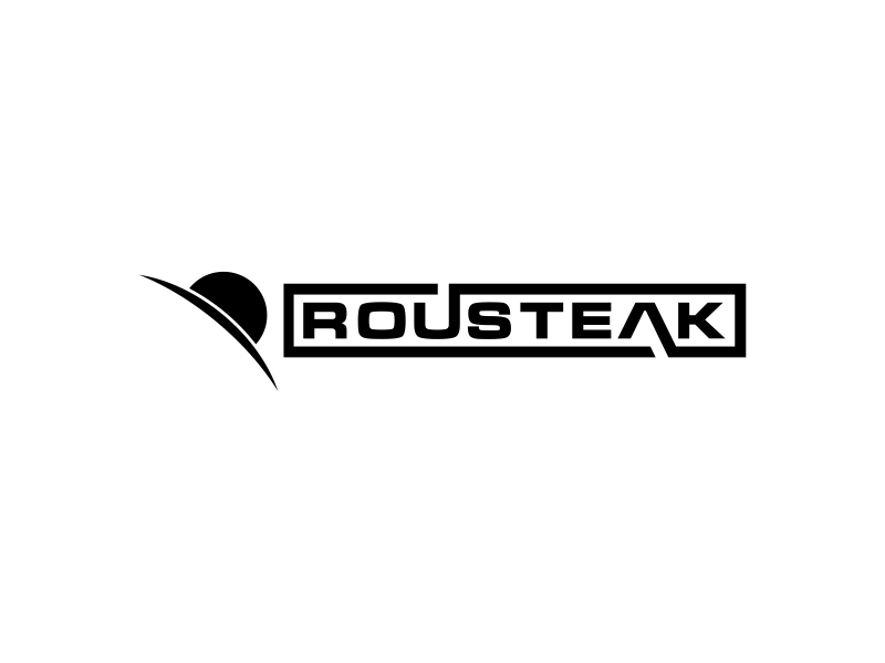 ROUSTEAK llc logo design by rizuki