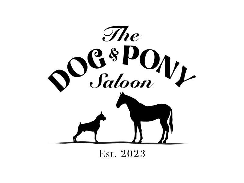 The Dog & Pony Saloon logo design by Dakon