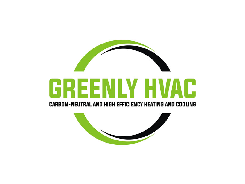 Greenly HVAC logo design by Rizqy
