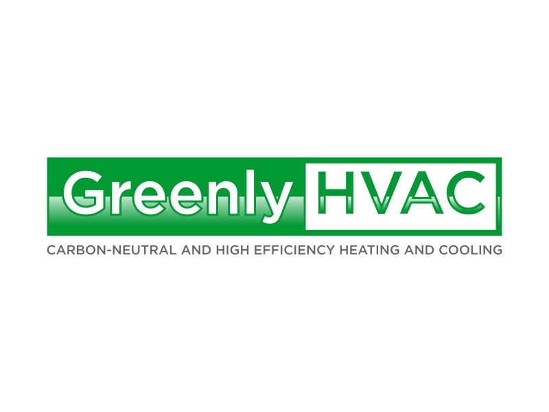Greenly HVAC logo design by savana