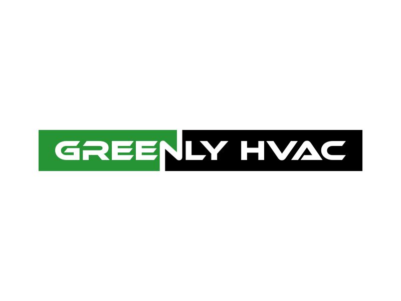 Greenly HVAC logo design by FaniLa