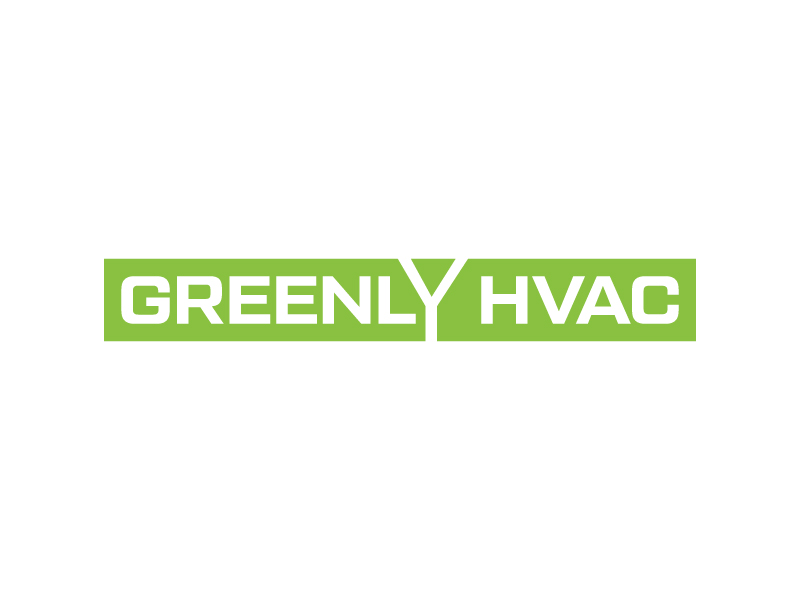 Greenly HVAC logo design by arifrijalbiasa