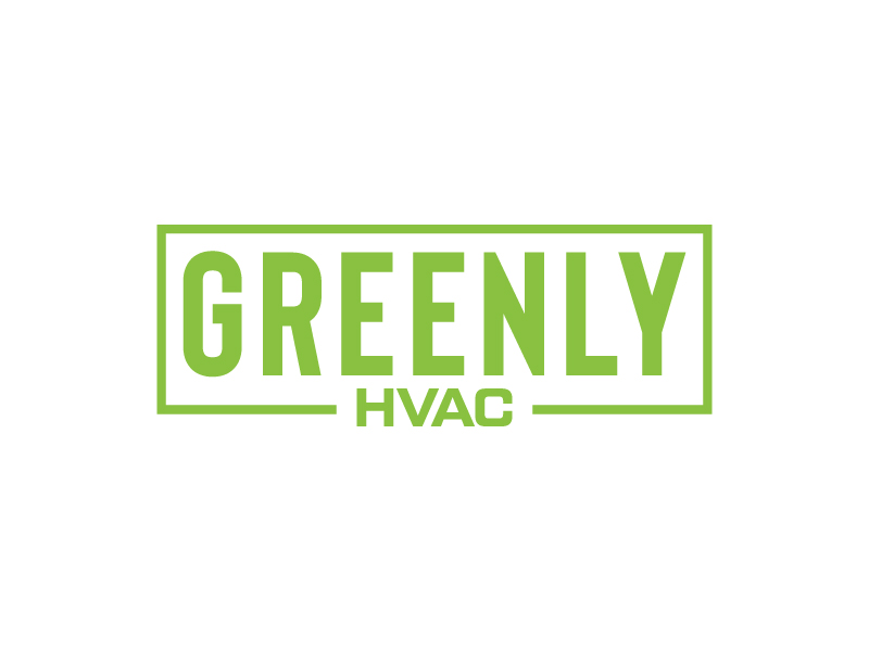 Greenly HVAC logo design by arifrijalbiasa