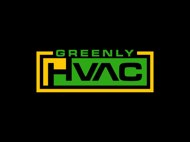 Greenly HVAC logo design by scania
