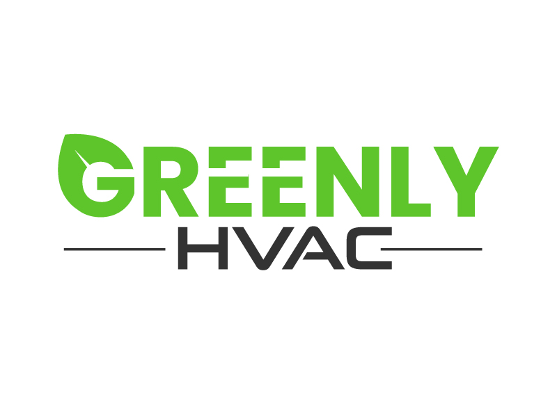 Greenly HVAC logo design by Pintu Das