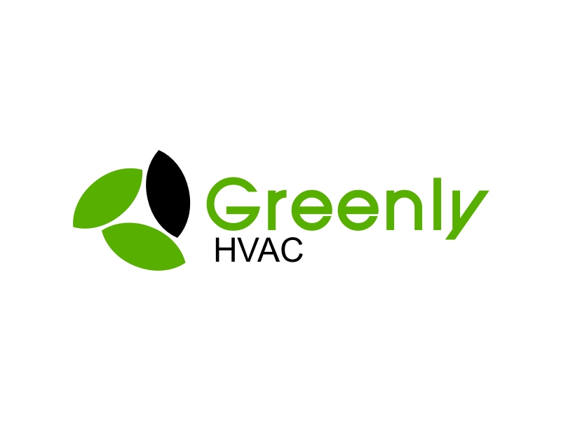 Greenly HVAC logo design by DADA007