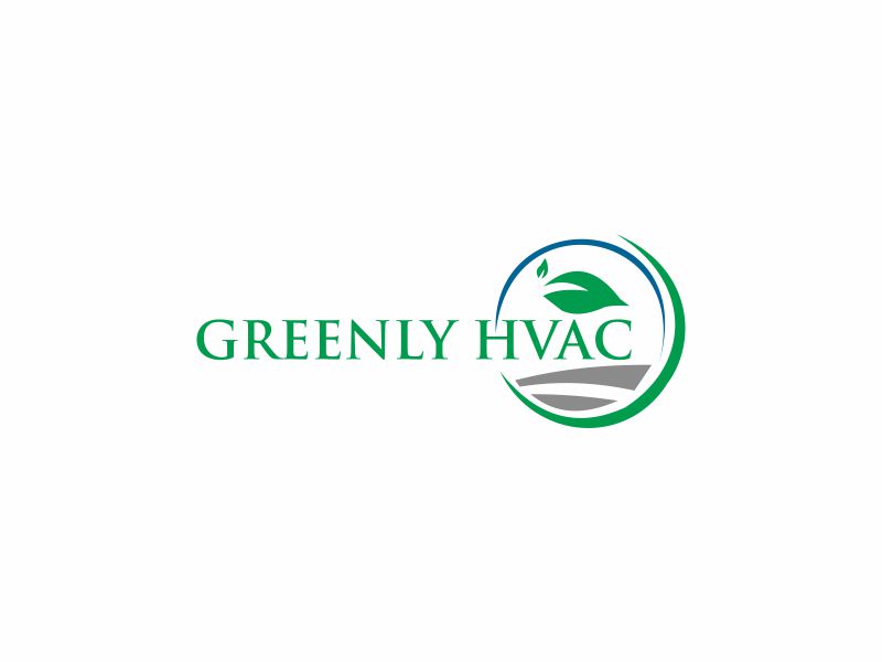 Greenly HVAC logo design by Diponegoro_