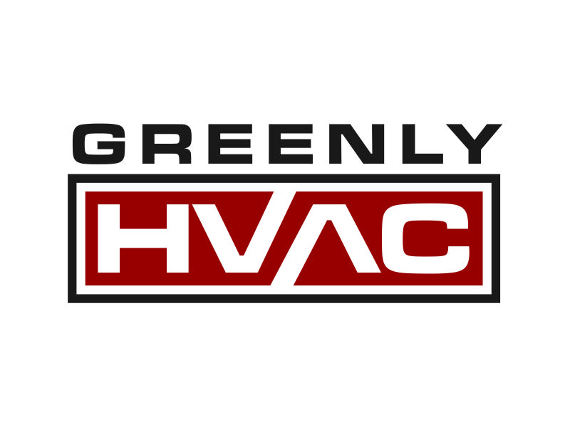 Greenly HVAC logo design by BintangDesign