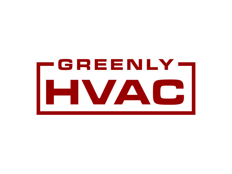 Greenly HVAC logo design by BintangDesign