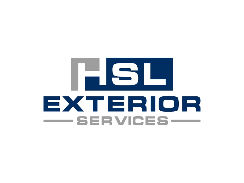 HSL Exterior Services logo design by rizuki