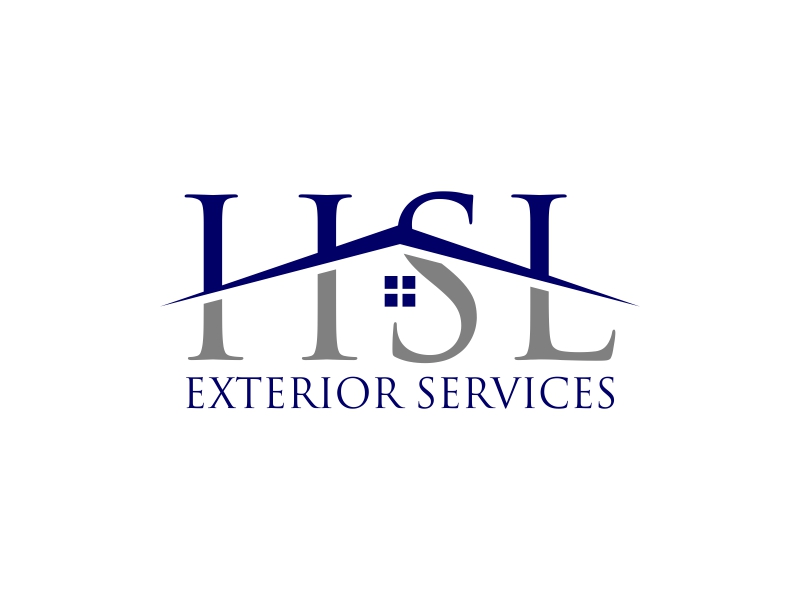 HSL Exterior Services logo design by creator_studios