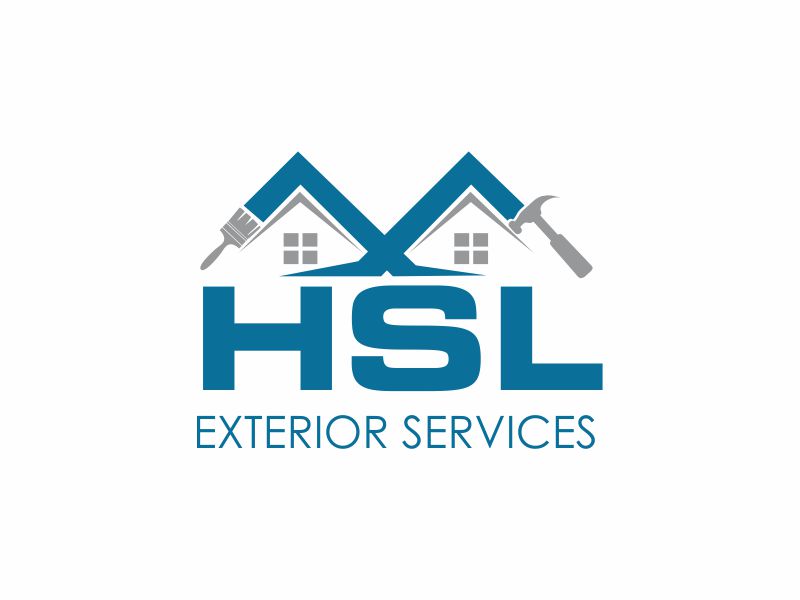HSL Exterior Services logo design by Greenlight