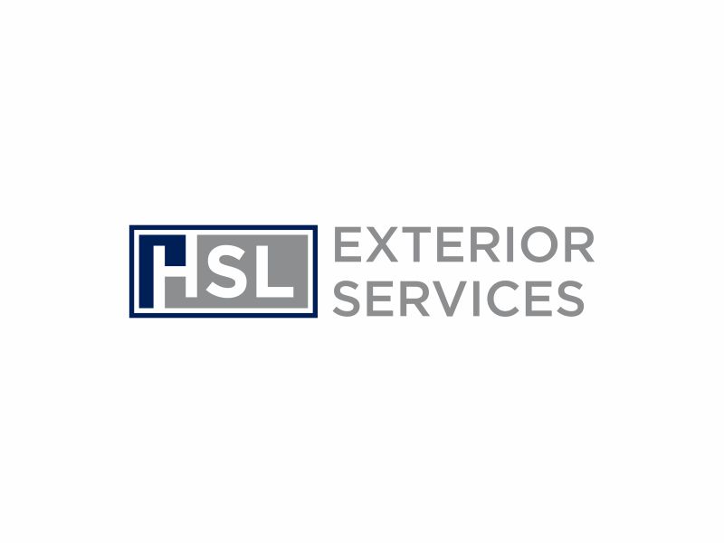 HSL Exterior Services logo design by protein