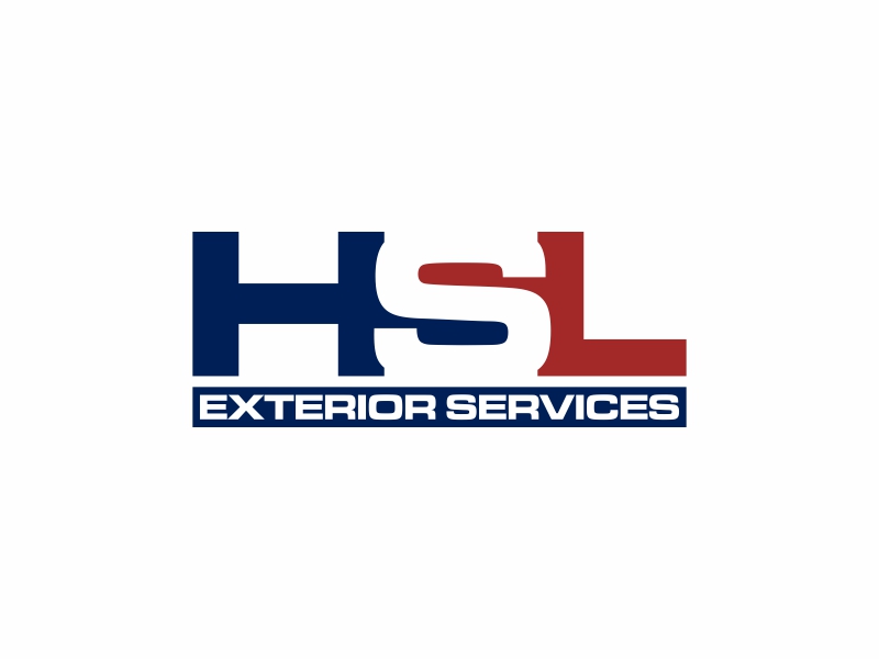 HSL Exterior Services logo design by agil