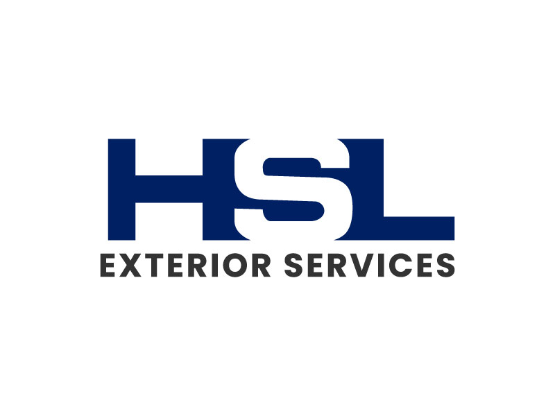HSL Exterior Services logo design by aryamaity