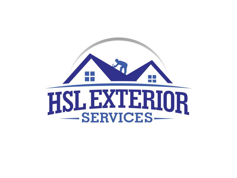 HSL Exterior Services logo design by YONK