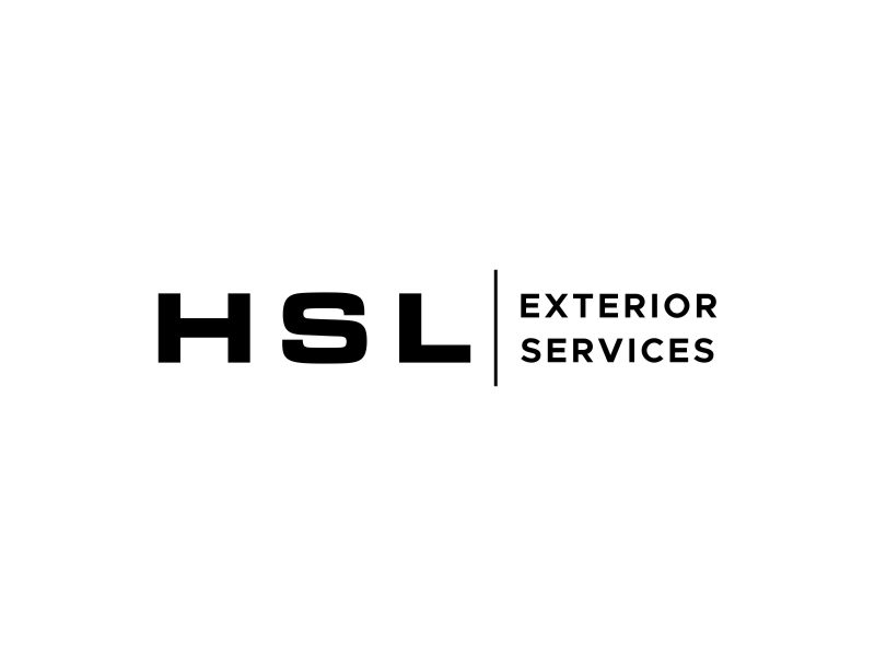 HSL Exterior Services logo design by DuckOn