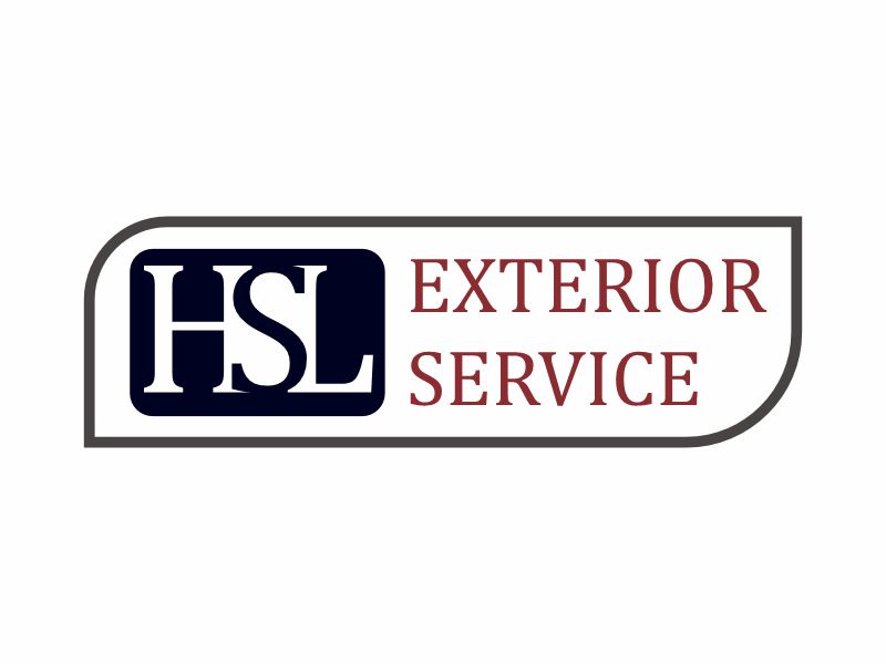 HSL Exterior Services logo design by niichan12
