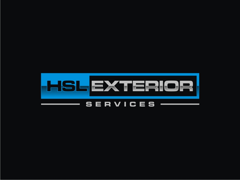 HSL Exterior Services logo design by clayjensen
