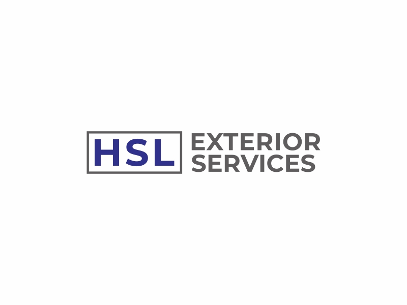 HSL Exterior Services logo design by paseo