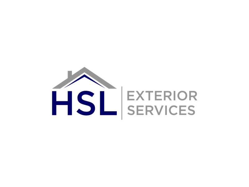 HSL Exterior Services logo design by Artomoro