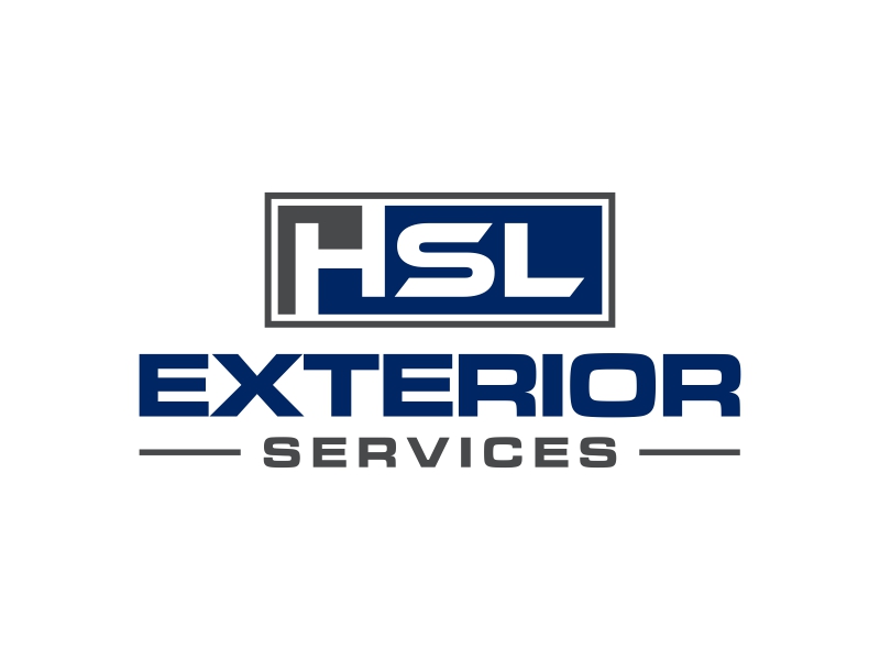 HSL Exterior Services logo design by estupambayun