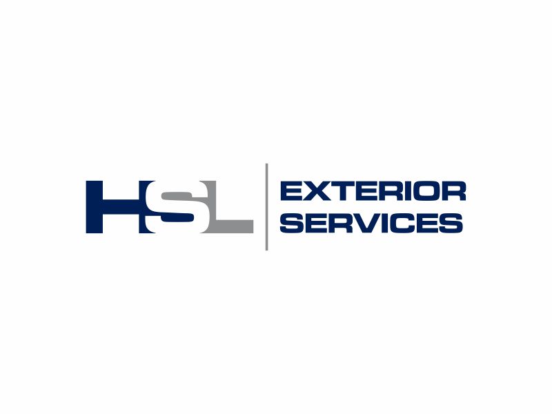 HSL Exterior Services logo design by protein