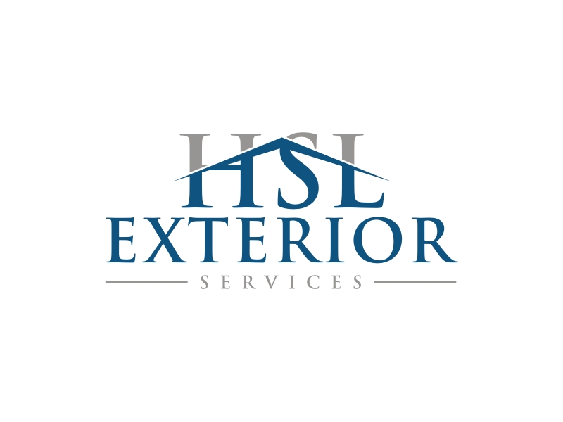 HSL Exterior Services logo design by clayjensen