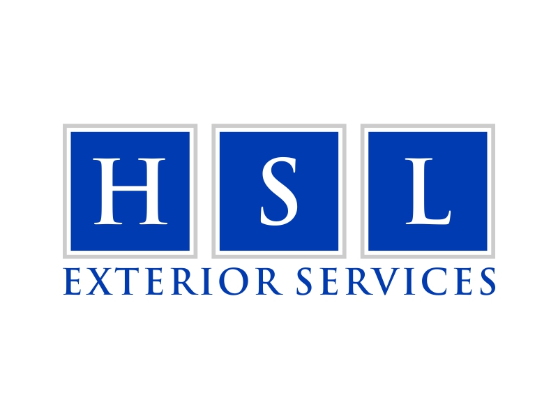 HSL Exterior Services logo design by artery