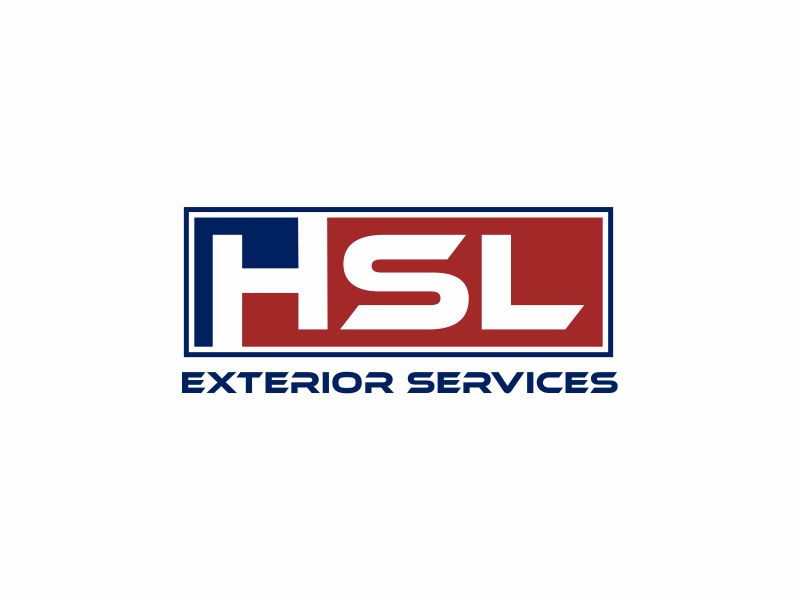 HSL Exterior Services logo design by giphone