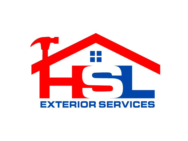 HSL Exterior Services logo design by jaize