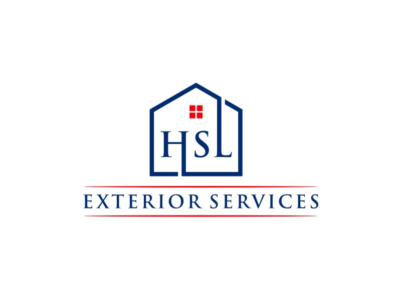 HSL Exterior Services logo design by alby