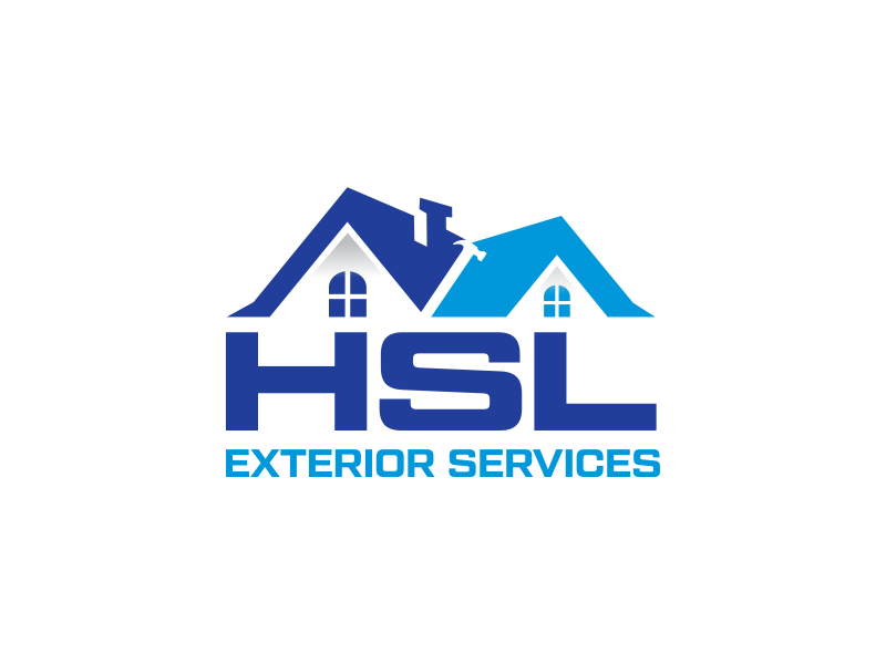 HSL Exterior Services logo design by cikiyunn