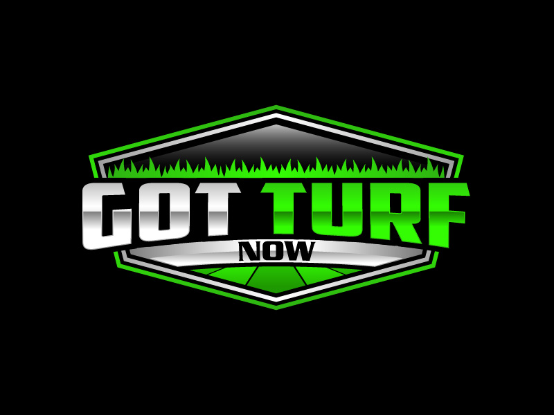 GOT TURF NOW logo design by CreativeKiller