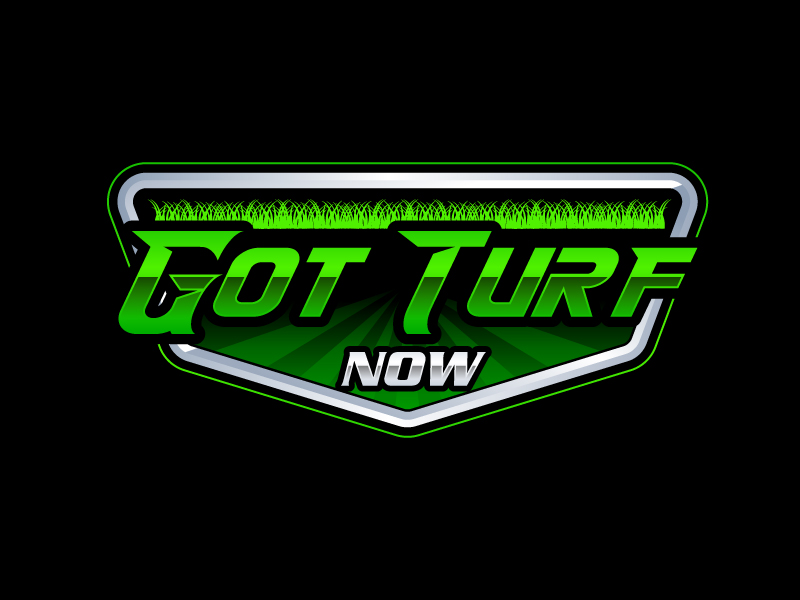 GOT TURF NOW logo design by uttam