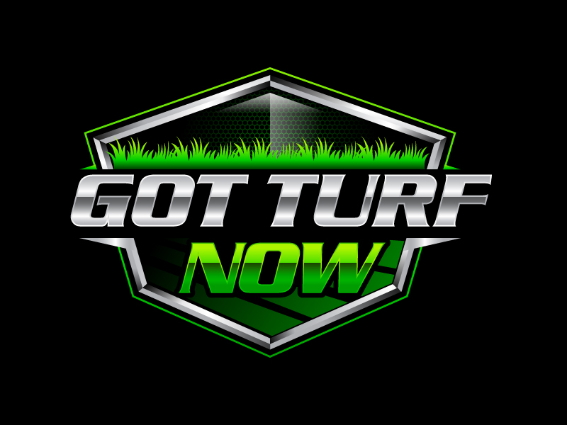 GOT TURF NOW logo design by uttam