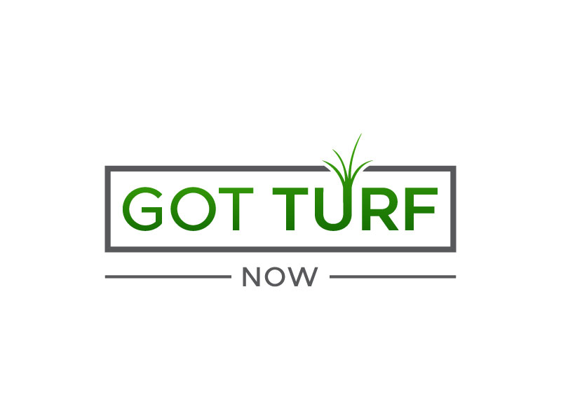 GOT TURF NOW logo design by MuhammadSami